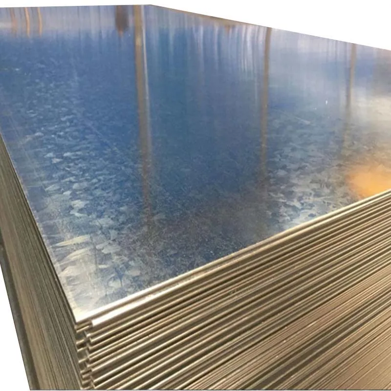 Galvanized steel plate